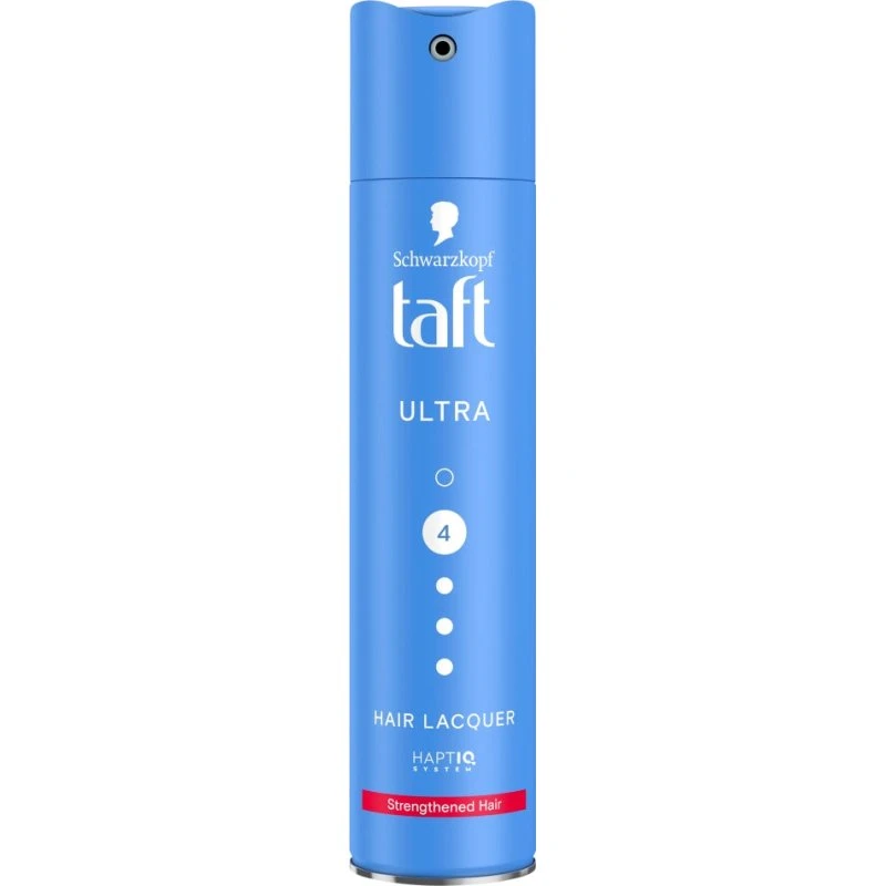 Schwarzkopf Taft Ultra Lakier 4 Niebieski 250 ml