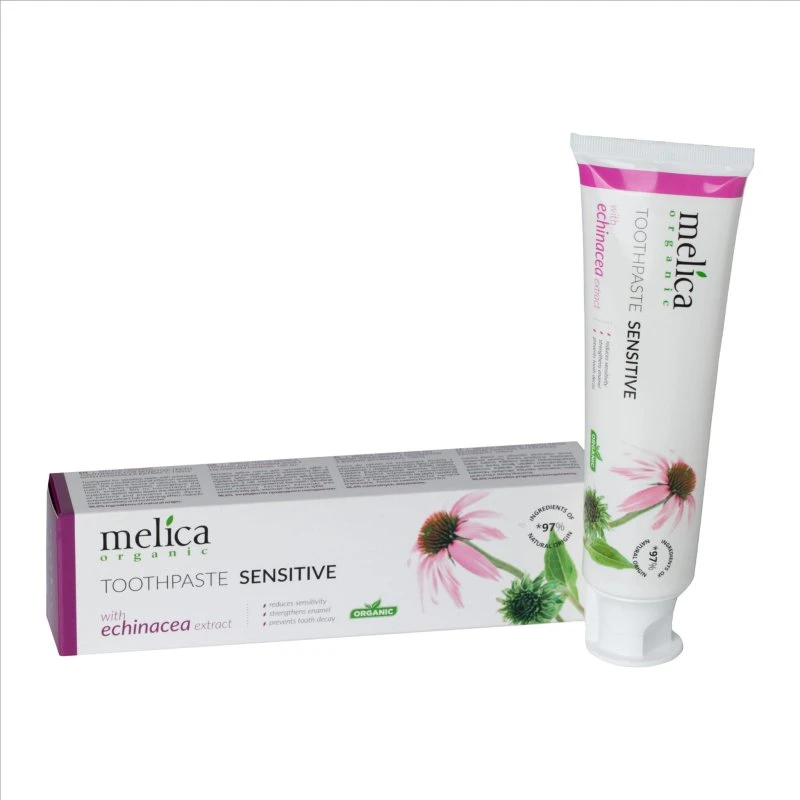 Melica Organic Sensitive Echinacea Pasta bez fluoru 100 ml