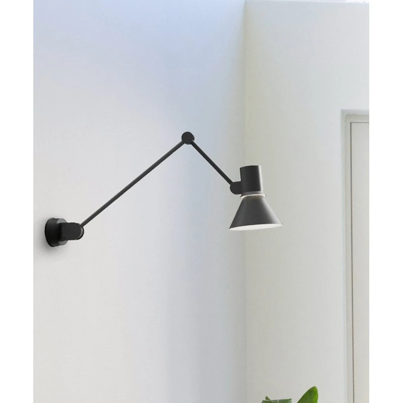 Anglepoise Type 80 W3 Kinkiet - Czarny Matowy