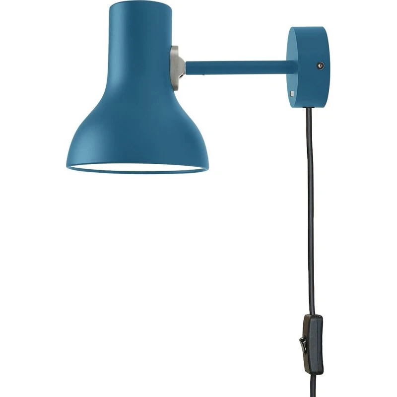 Anglepoise Type 75 Mini Kinkiet Margaret Howell Edition, Niebieski