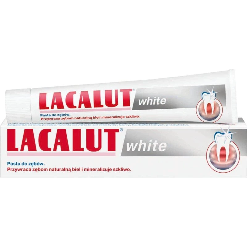 Lacalut White Wybielająca Pasta do Zębów 75 ml