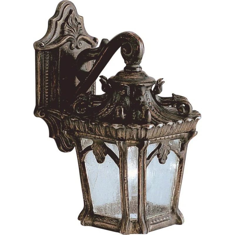 Elstead Kinkiet zewnętrzny Tournai, brązowy, IP44, aluminium