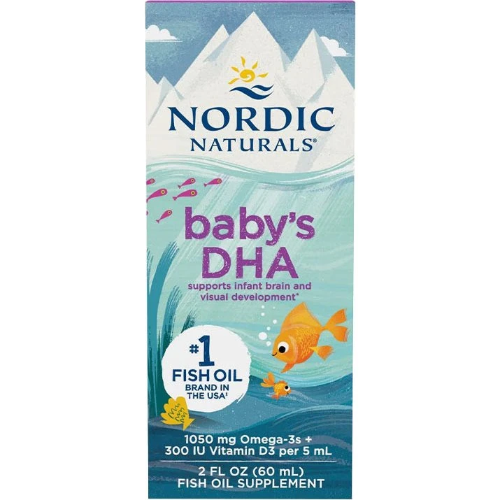Nordic Naturals Baby's DHA 60 ml z DHA i D3