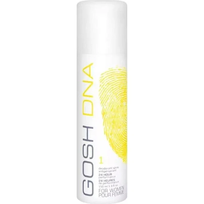 GOSH DNA 1 Antiperspirant w sprayu dla kobiet, 150 ml