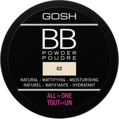 Gosh BB Powder Puder Prasowany 04 Beige 6.5g