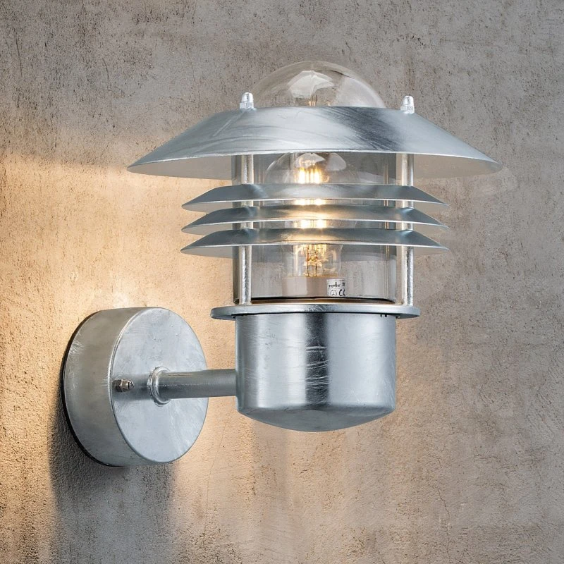 Nordlux Vejers Lampa Ścienna Ocynkowana - Jednopunktowa