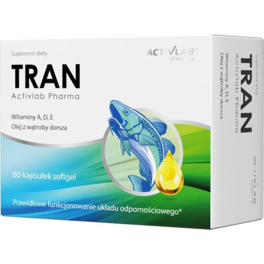 Activlab Tran 500 mg 60 kapsułek miękkich