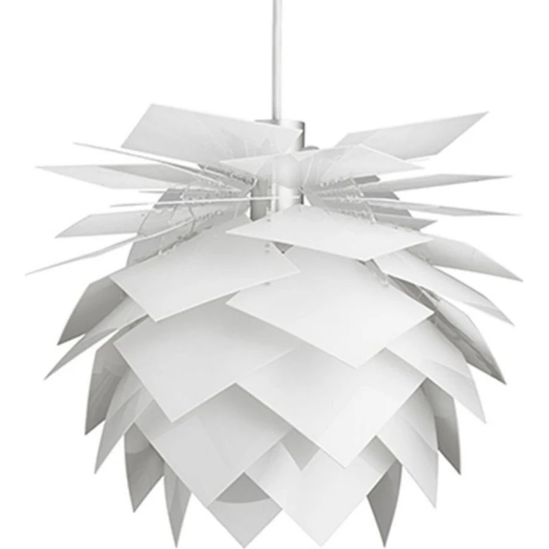 Dyberg Larsen PineApple S żyrandol biały Ø 35cm