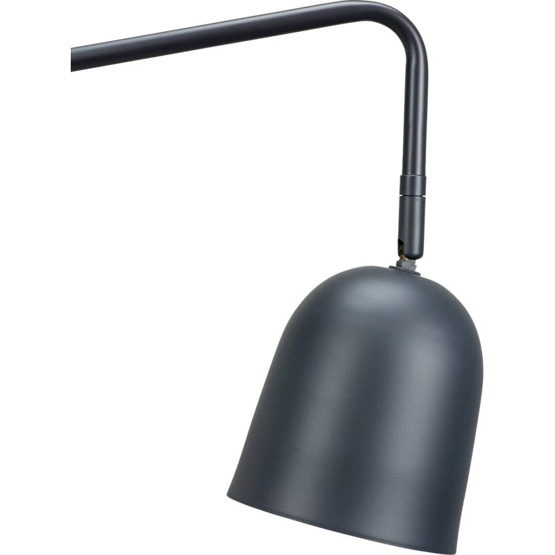 Dyberg Larsen Kinkiet Manchester Grey - Lampa ścienna metalowa
