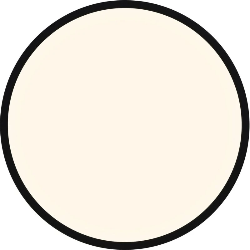 Lampa sufitowa LED Oja Smart Nordlux, czarna, Ø 42 cm