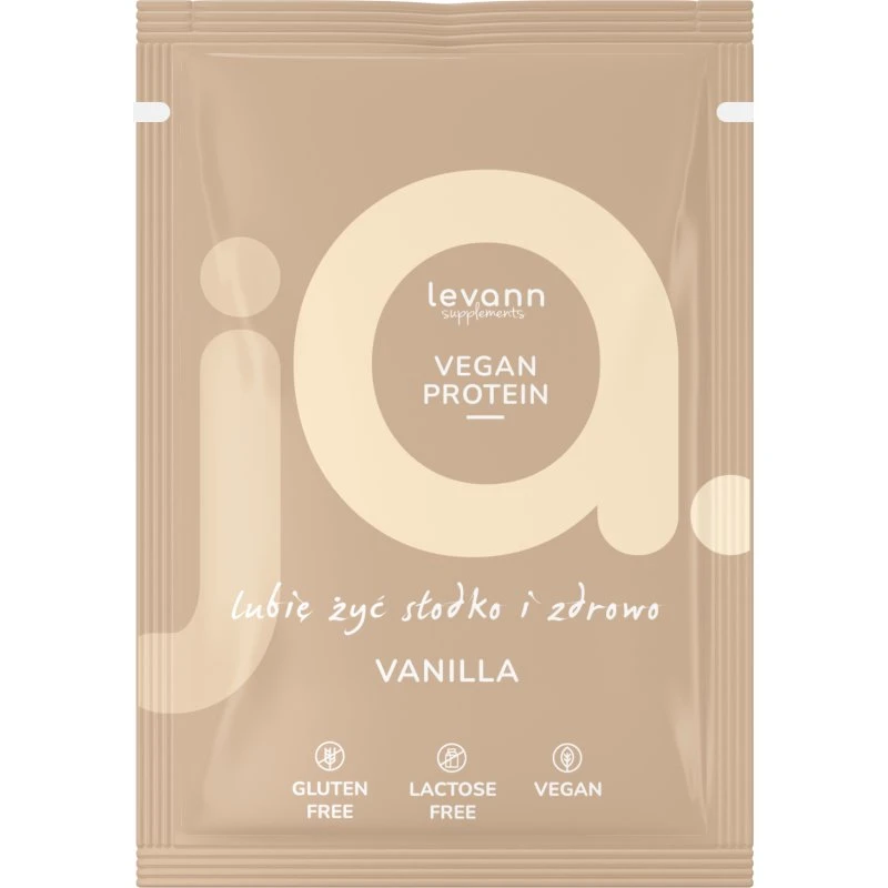 Levann Vegan Protein Waniliowy 500g