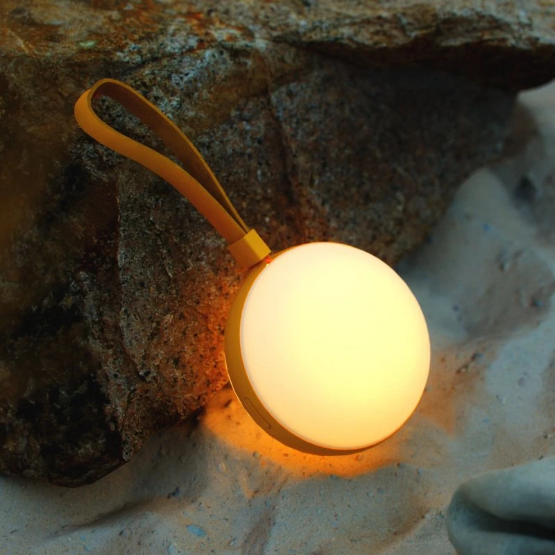 Nordlux Lampa zewnętrzna LED Bring to go Ø12cm biała/żółta