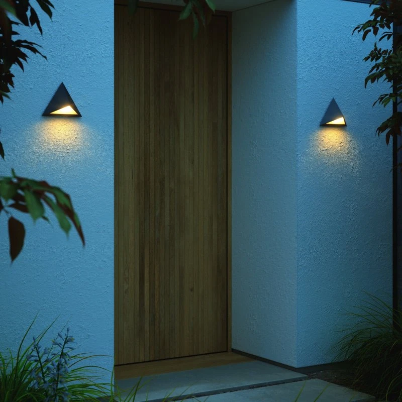 Nordlux Konit Lampa Ścienna Ogrodowa Black - Czarna
