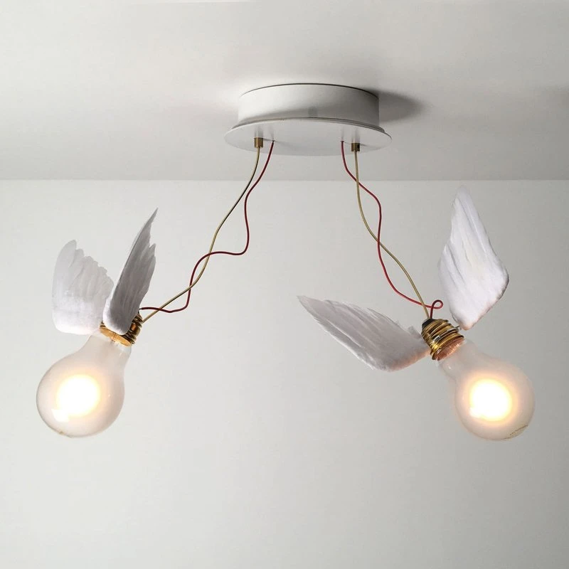 Ingo Maurer Lucellino Doppio Lampa Sufitowa LED 2-pkt.