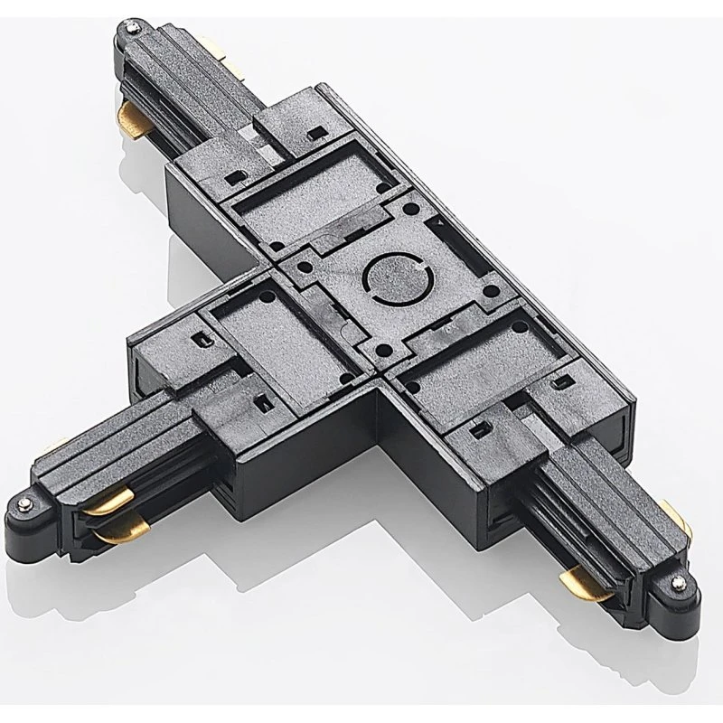 Lindby Linaro Track T-Connector Czarny - Złącze T do szyn 1-fazowych