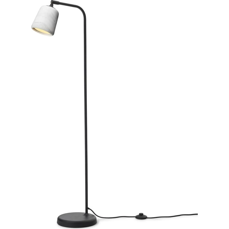 New Works Material Lampa Podłogowa White Marble, 125 cm