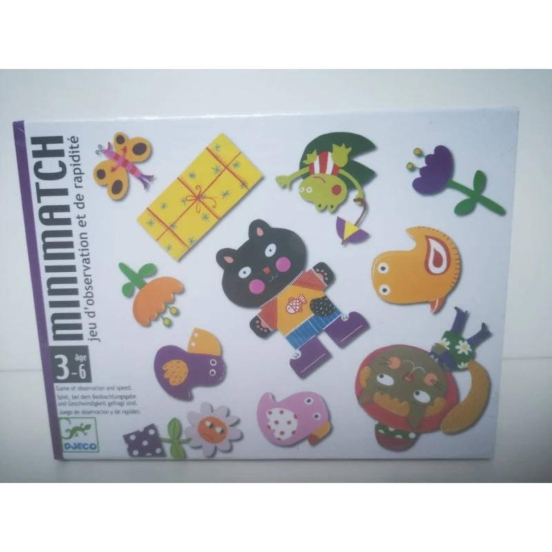 Djeco MiniMatch Gra Karciana 3+