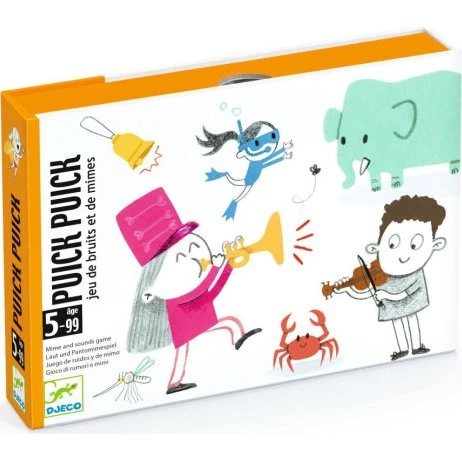 Djeco Puick! Puick! Gra karciana dla dzieci 5+