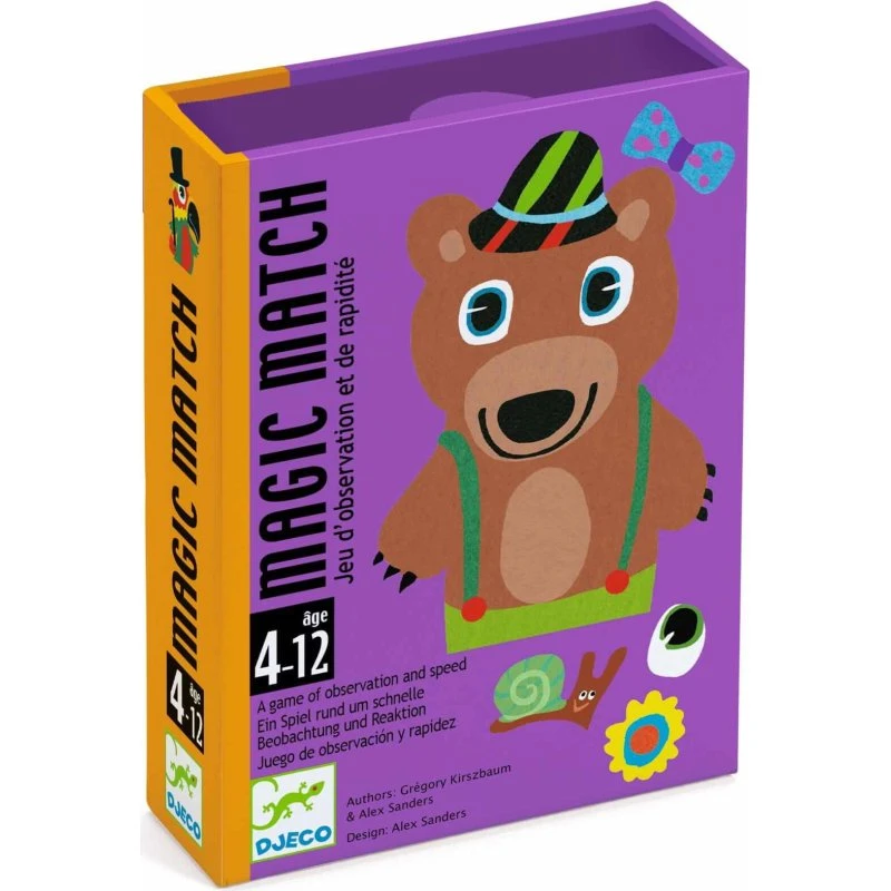 DJECO Magic Match – gra karciana dla dzieci od 4 lat