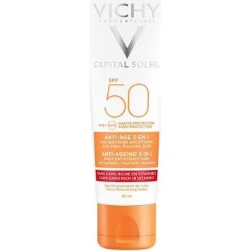 Vichy Capital Soleil krem przeciwstarzeniowy 3w1 SPF50 50 ml