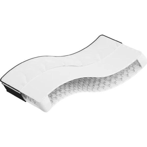 vidaXL Materac Bonellowy 80x200 cm Biały