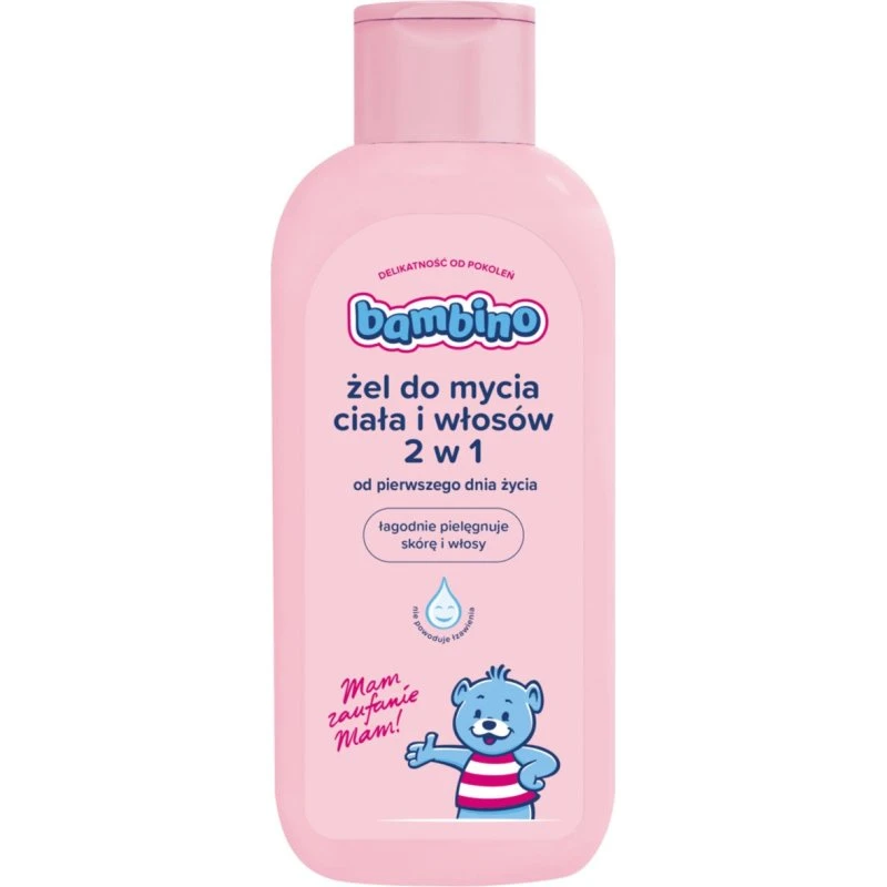 Bambino Żel do mycia ciała i włosów 2w1 400ml