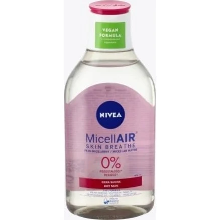 NIVEA Płyn micelarny MicellAIR 5w1 do cery suchej 400ml