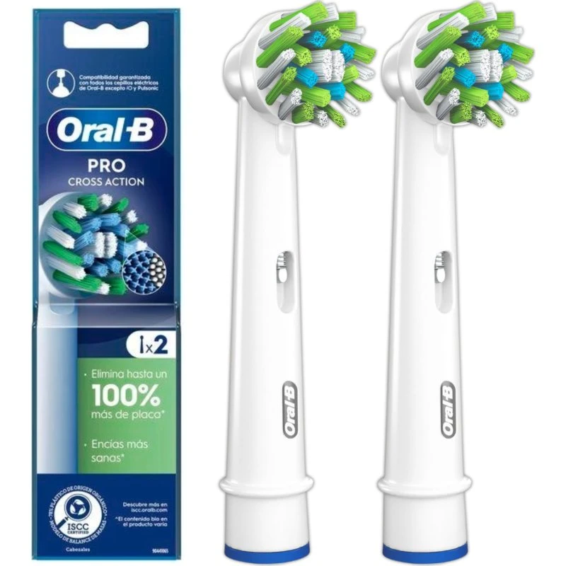 Oral-B CrossAction Końcówki 2 szt. EB50RB-2