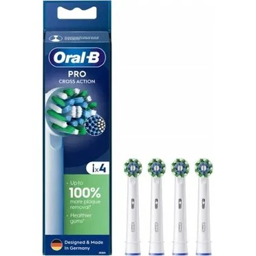 Oral-B Cross Action 4 szt. końcówki oryginalne