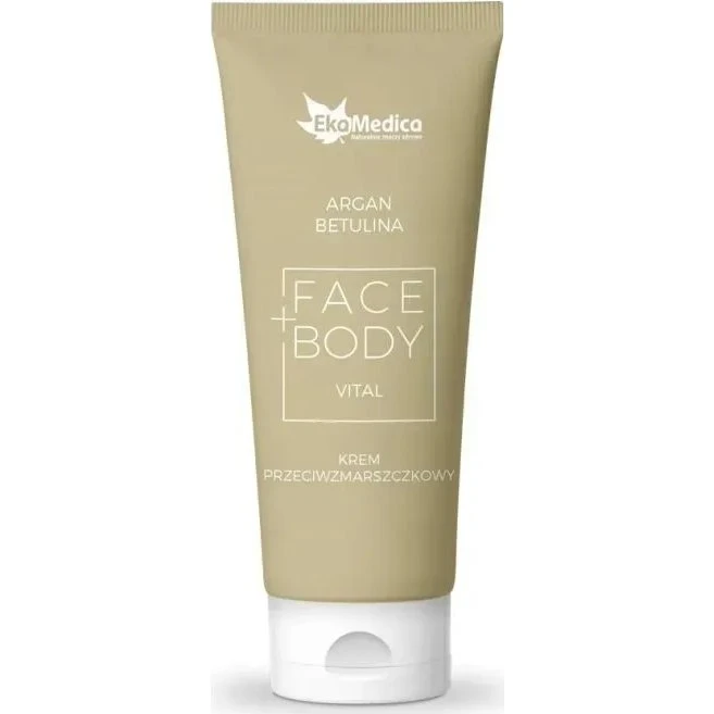 EkaMedica Krem Przeciwzmarszczkowy Argan + Betulina 100 ml