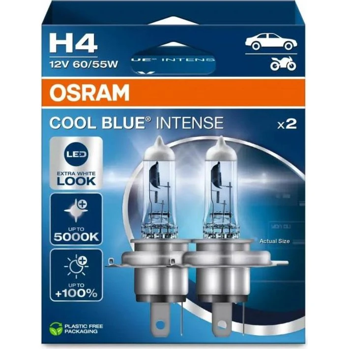 OSRAM H4 Cool Blue Intense Next Gen 5000K 2 szt.
