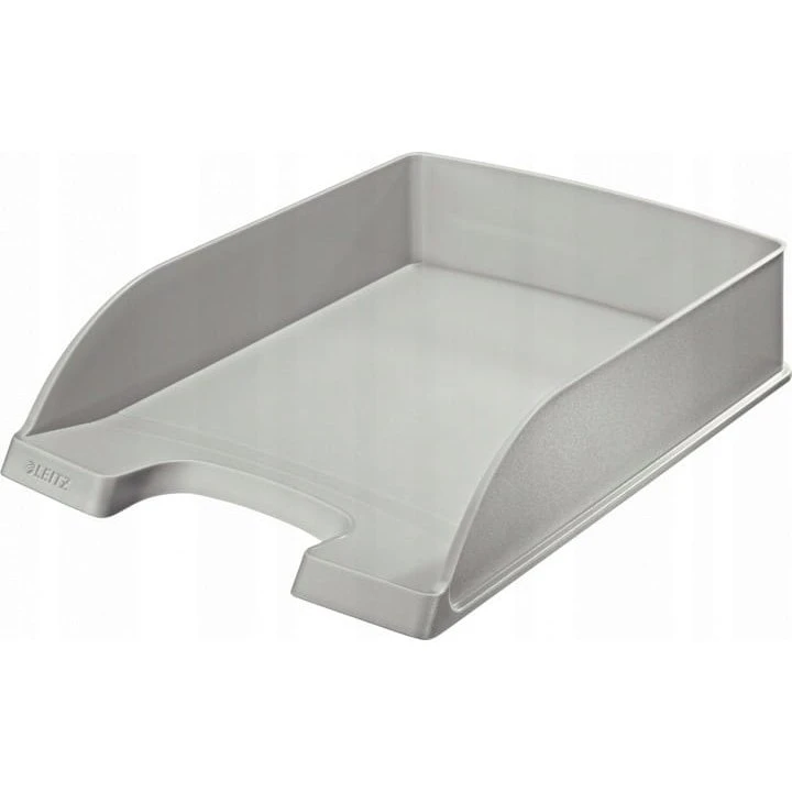 Leitz Plus Półka na dokumenty A4 szara 25,5x7x35,7 cm