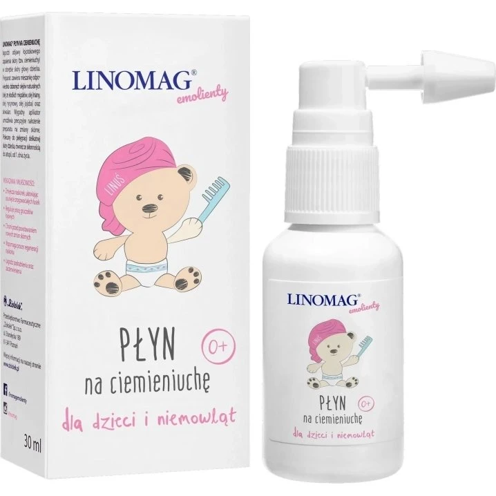 Linomag płyn na ciemieniuchę dla niemowląt 30 ml
