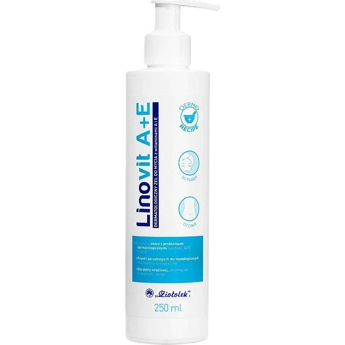 Linovit A+E Dermatologiczny żel do mycia 250 ml