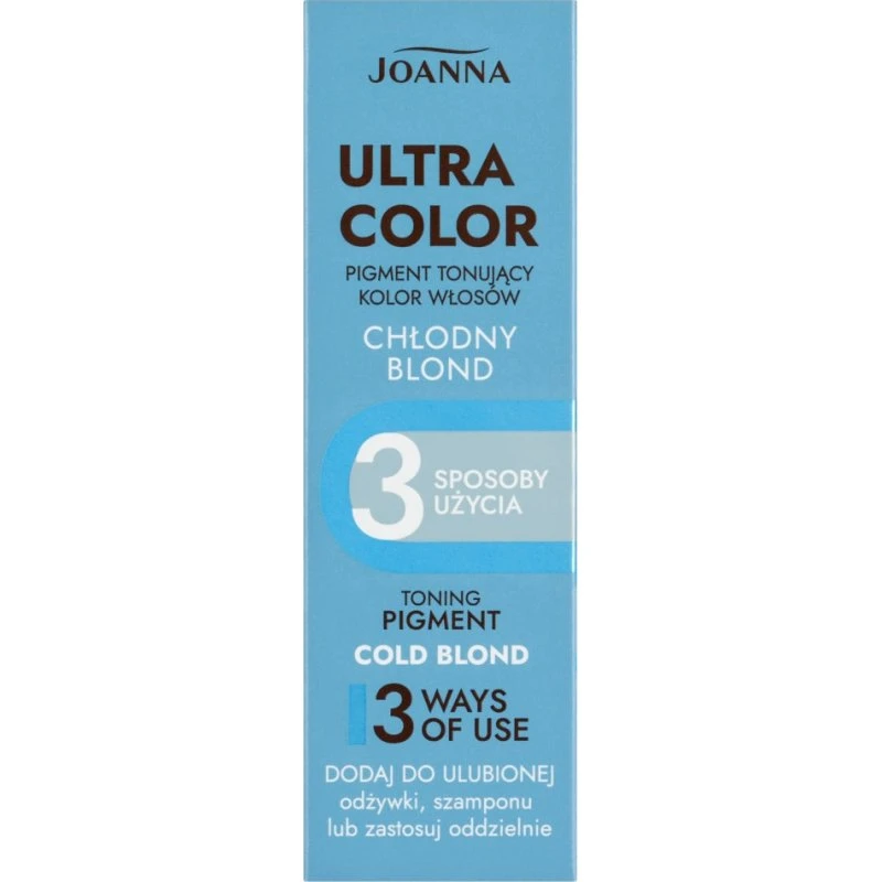 Joanna Ultra Color pigment tonujący Chłodny Blond