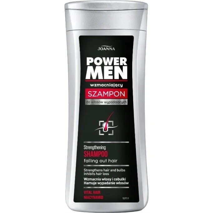 Joanna Power Men wzmacniający szampon do włosów wypadających 200 ml