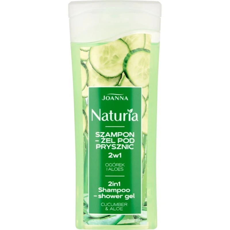 Joanna Naturia Szampon-żel 2w1 Ogórek i Aloes 100ml