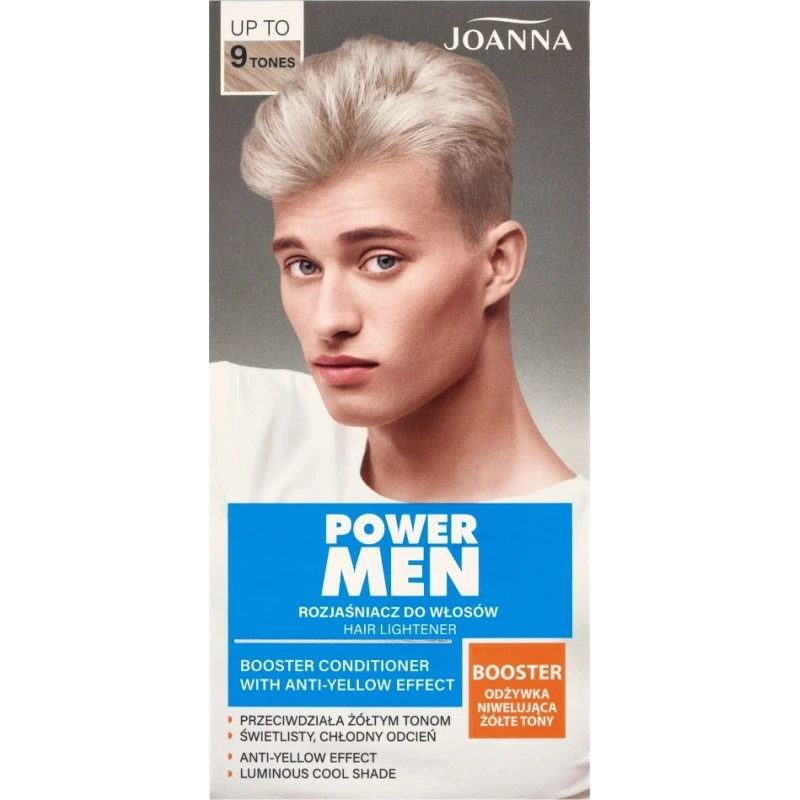 Joanna Power Men rozjaśniacz do włosów Blond