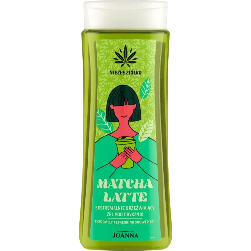 Joanna Niezłe Ziółko Żel pod prysznic Matcha Latte 300ml