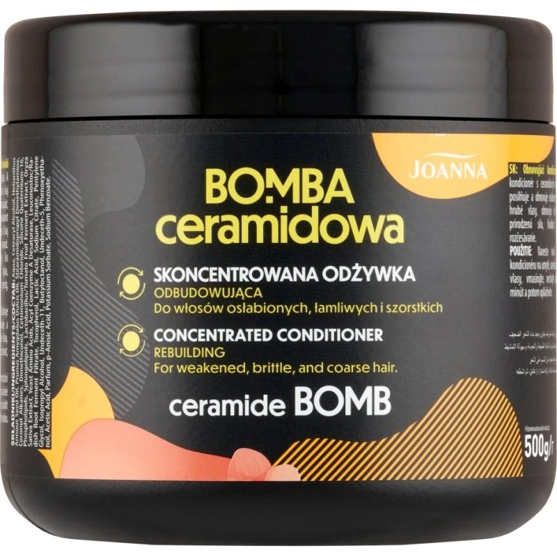 Joanna Bomba Ceramidowa skoncentrowana odżywka odbudowująca 500g