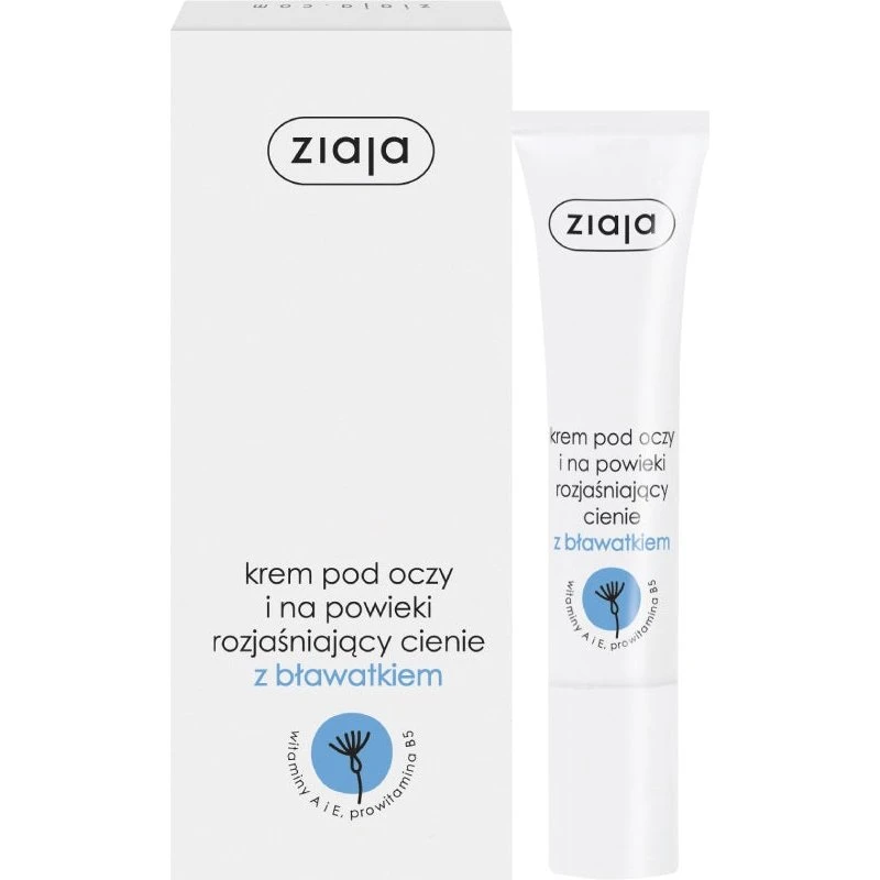 Ziaja Krem pod oczy i na powieki z bławatkiem 15 ml