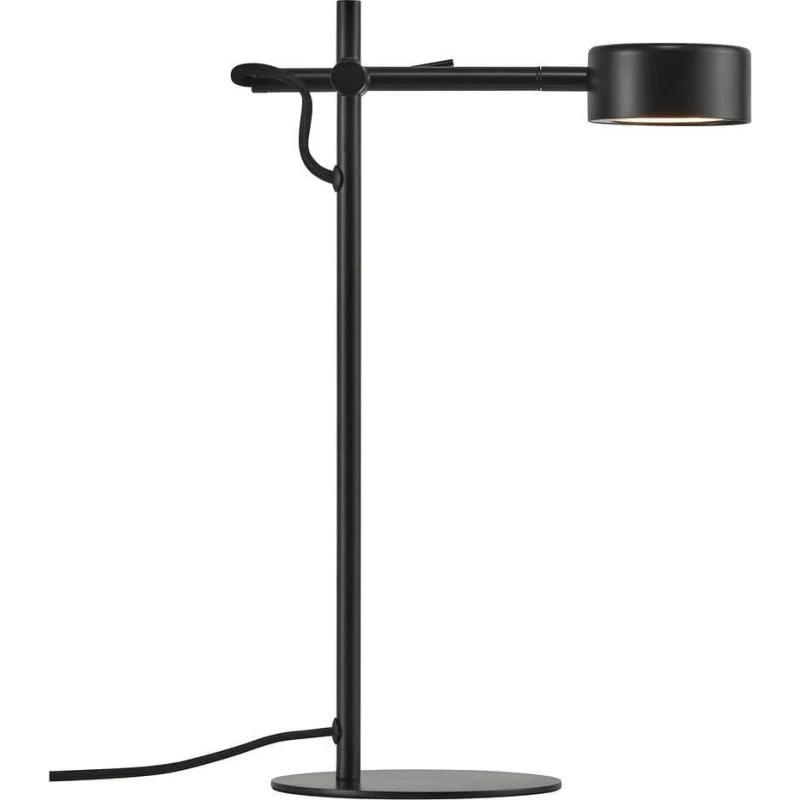 Nordlux Clyde LED Lampa Stołowa Czarna