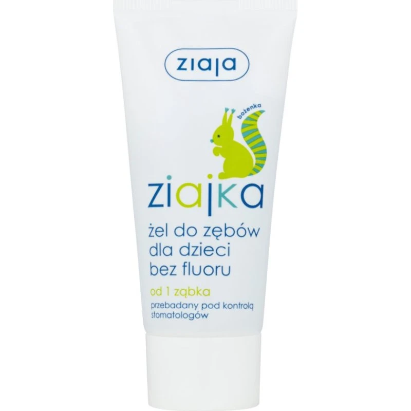 Ziaja Ziajka Żel do zębów bez fluoru 50 ml