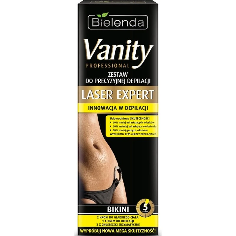 Bielenda Vanity Professional Laser Expert zestaw do depilacji bikini 100ml