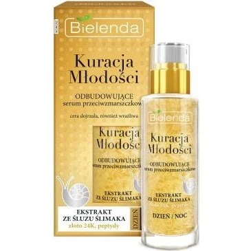 Bielenda Kuracja Młodości Serum Przeciwzmarszczkowe ze Śluzem Ślimaka 30ml