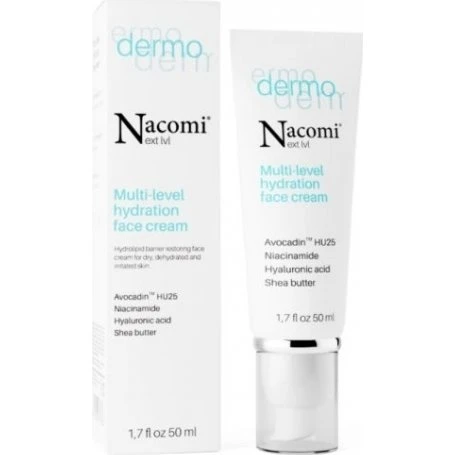 Nacomi Next LVL DERMO Krem nawilżający 50 ml