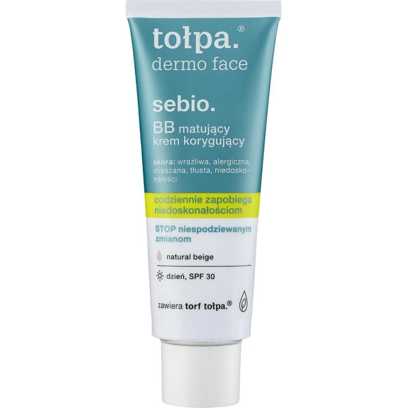 Tołpa Dermo Sebio BB matujący krem korygujący SPF30 40 ml