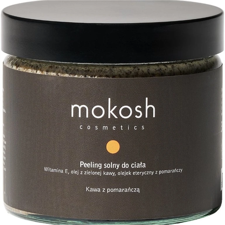 Mokosh Peeling solny do ciała Kawa z pomarańczą 300g