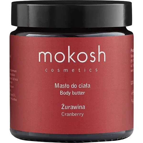 Mokosh Masło do ciała Żurawina 120ml
