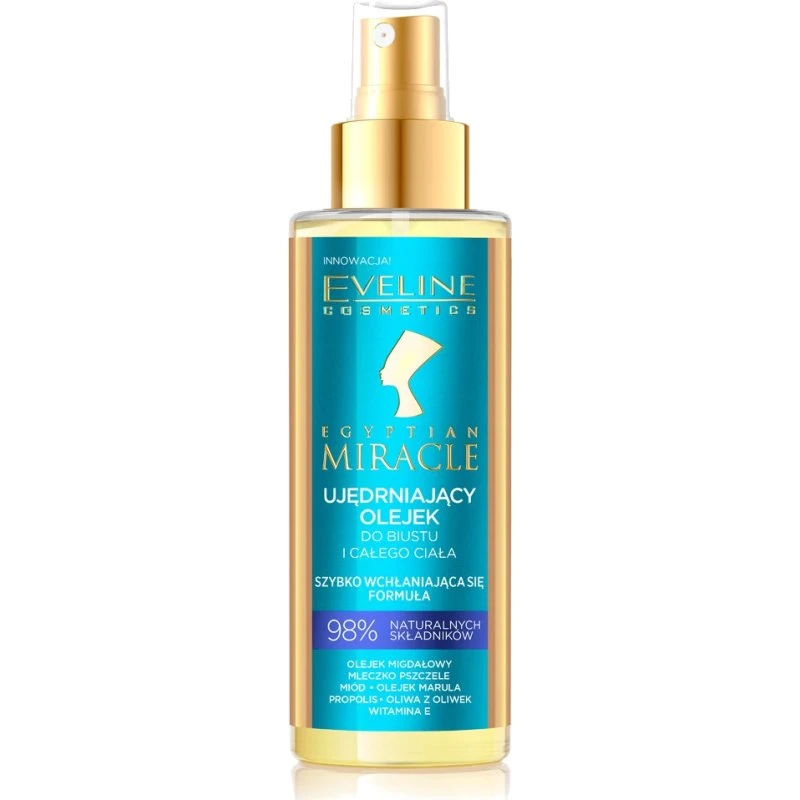 Eveline Cosmetics Egyptian Miracle olejek do biustu i ciała 150ml